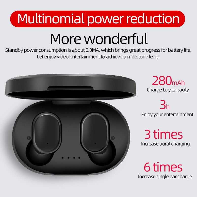 2024 Original A6s Tws Wireless Ecouteur Earphone Earbuds Bt 5.3 Fone De Ouvido bluetooth Waterproof In-ear Audifonos bluetooth