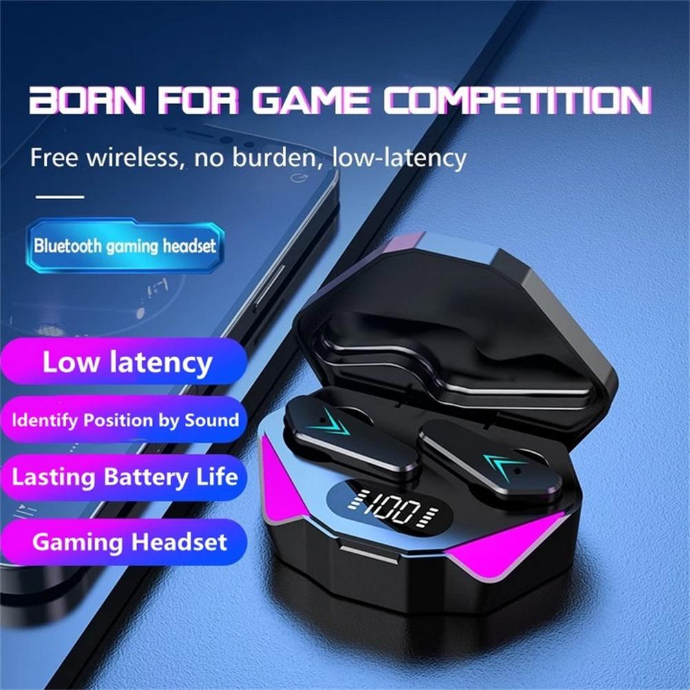HOT Earbuds LED Display X15 Headset TWS Gaming Wireless Earphones & Head Earbuds