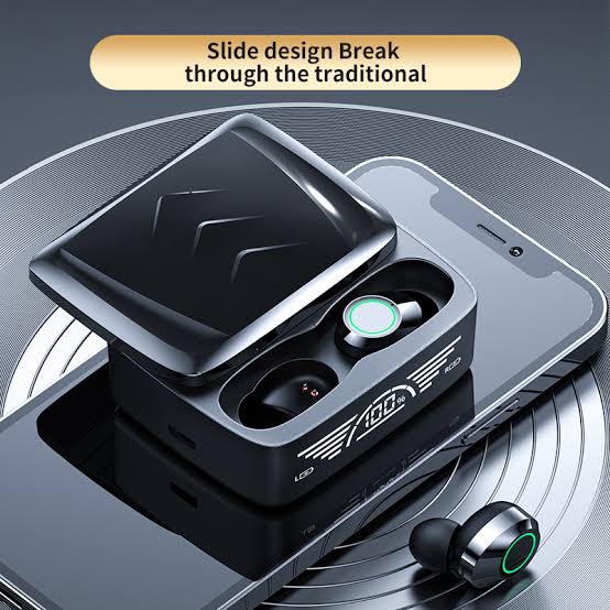 BQ30 TWS Bluetooth Headset Wireless Earbuds Headphones Sweatproof TWS HD Stereo Fingerprint Touch Bluetooth 5.3 airdots Compatible with IOS
