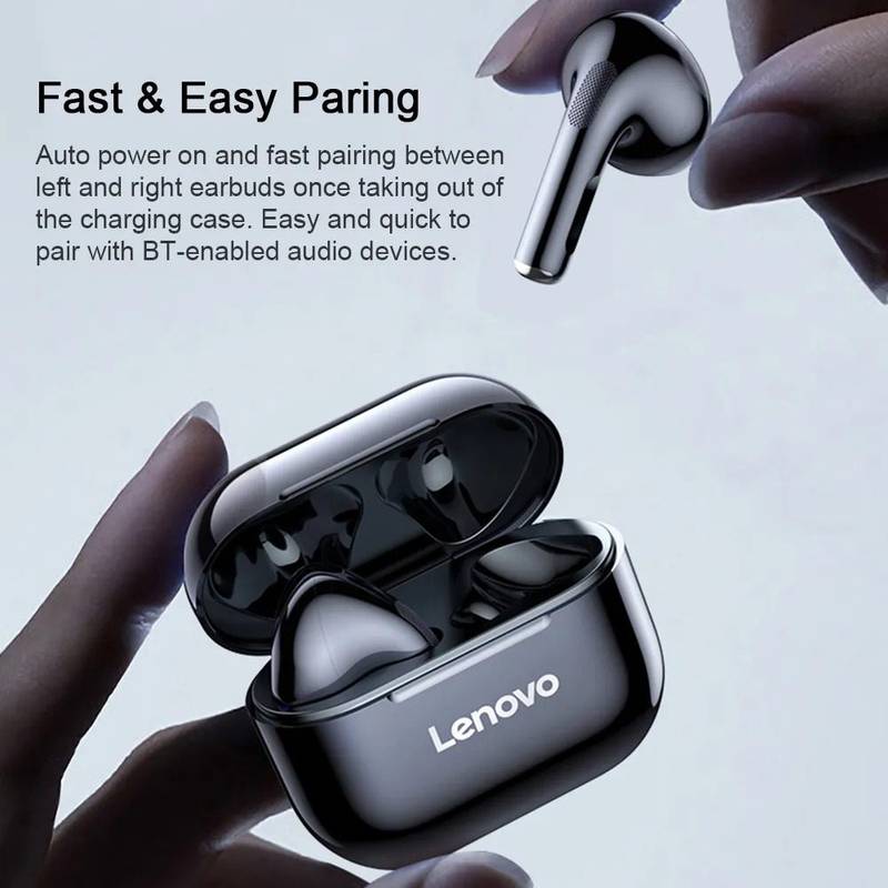 Lenovo LP40 Semi-in-ear Earphones BT 5.0 Headphones True Wireless earbuds