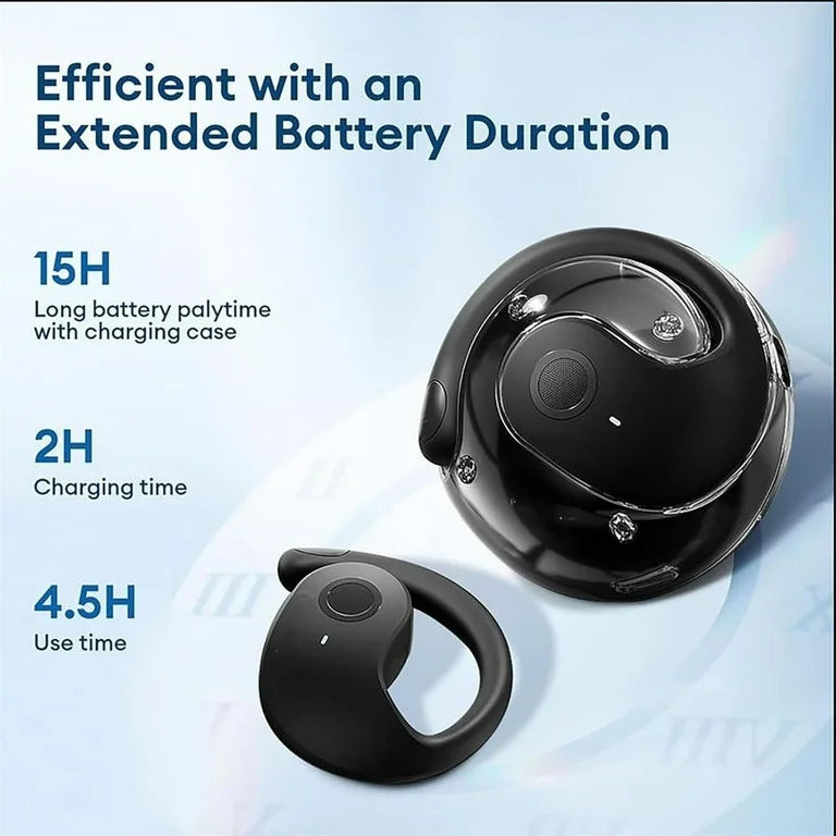 Smart Translation Headset Instant Auto Voice Translate Earphone Wireless AI Language Translator Earbuds