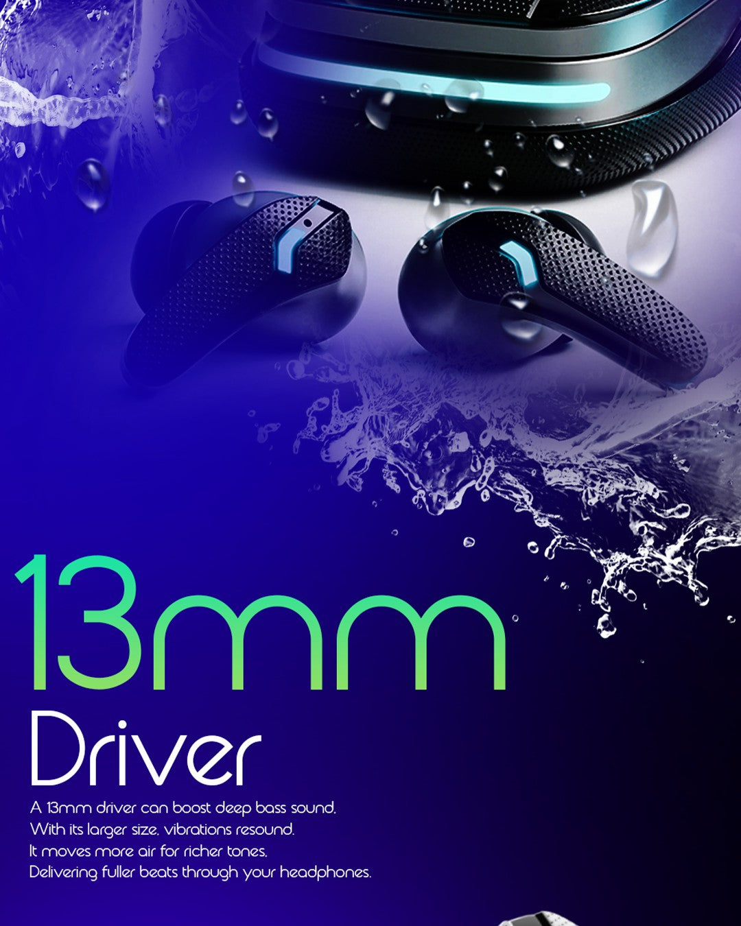 Dany Matrix Airdots 400 – Best Wireless Earbuds with 40-Hour Playtime