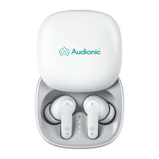 Audionic Airbud 550 (original) Quad MIC ENC Earbuds, Gaming Mode, IPx4 Water Proof
