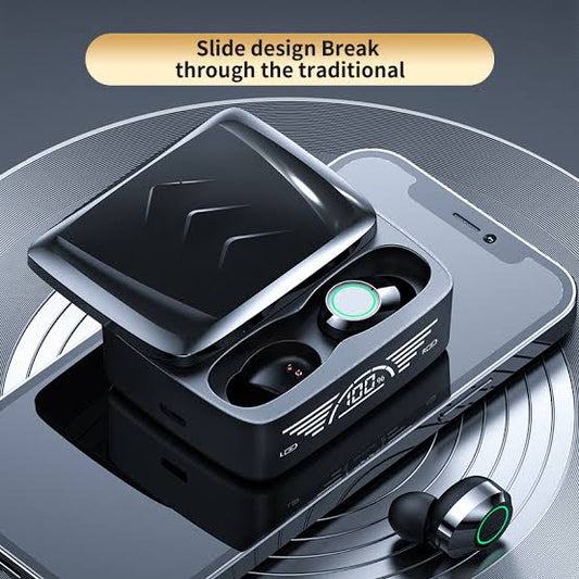 BQ30 TWS Bluetooth Headset Wireless Earbuds Headphones Sweatproof TWS HD Stereo Fingerprint Touch Bluetooth 5.3 airdots Compatible with IOS