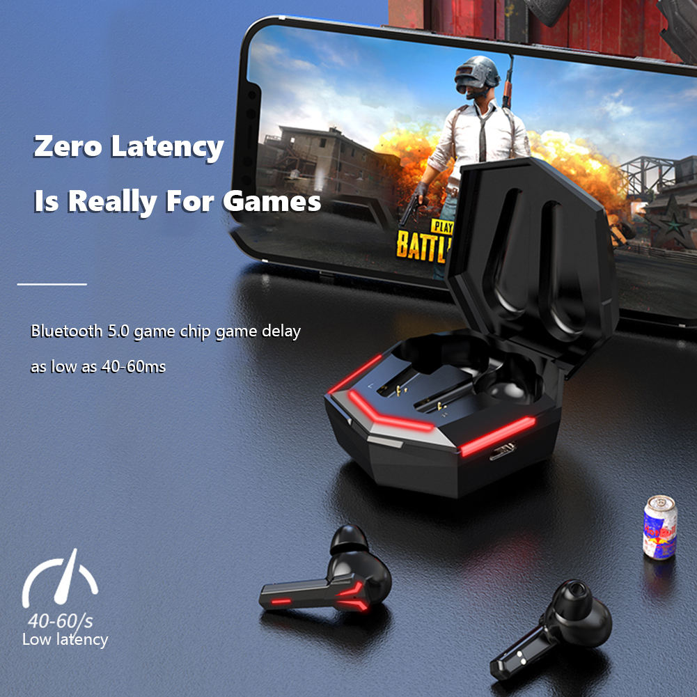 New Gaming Bt Tws Earphone Wireless Headphone Stereo Mini Headset Sport Earbuds