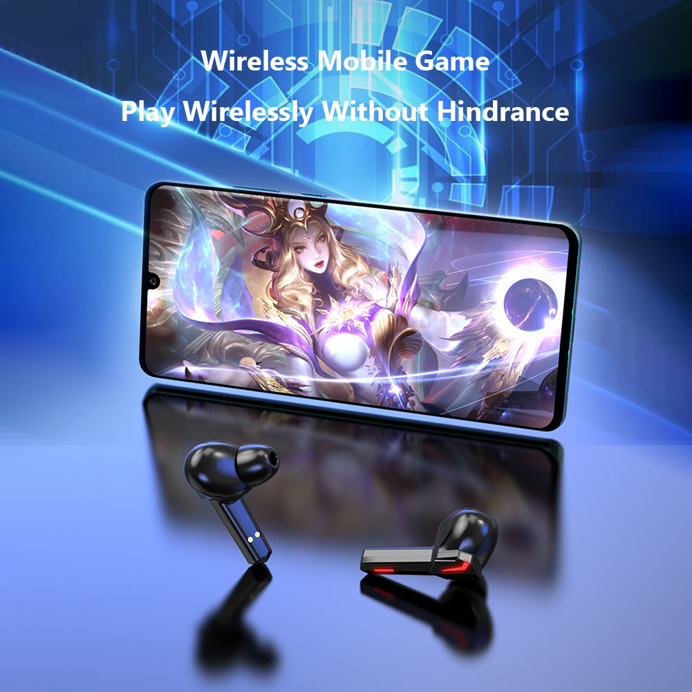 New Gaming Bt Tws Earphone Wireless Headphone Stereo Mini Headset Sport Earbuds